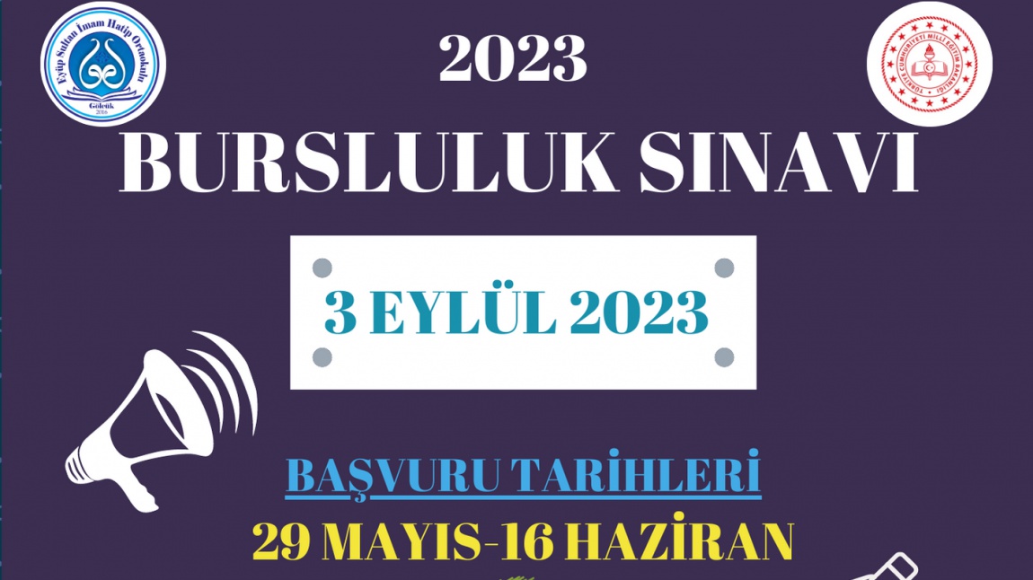 2023 BURSLULUK SINAVI BAŞVURULARI BAŞLADI!